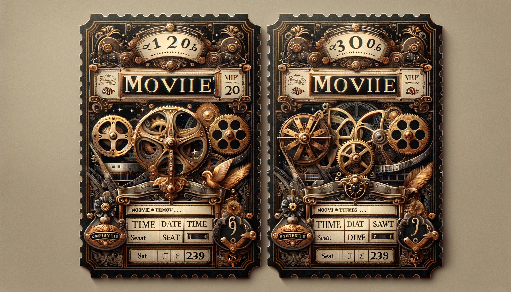 Steampunk Movie Tickets: A Cinematic Experience