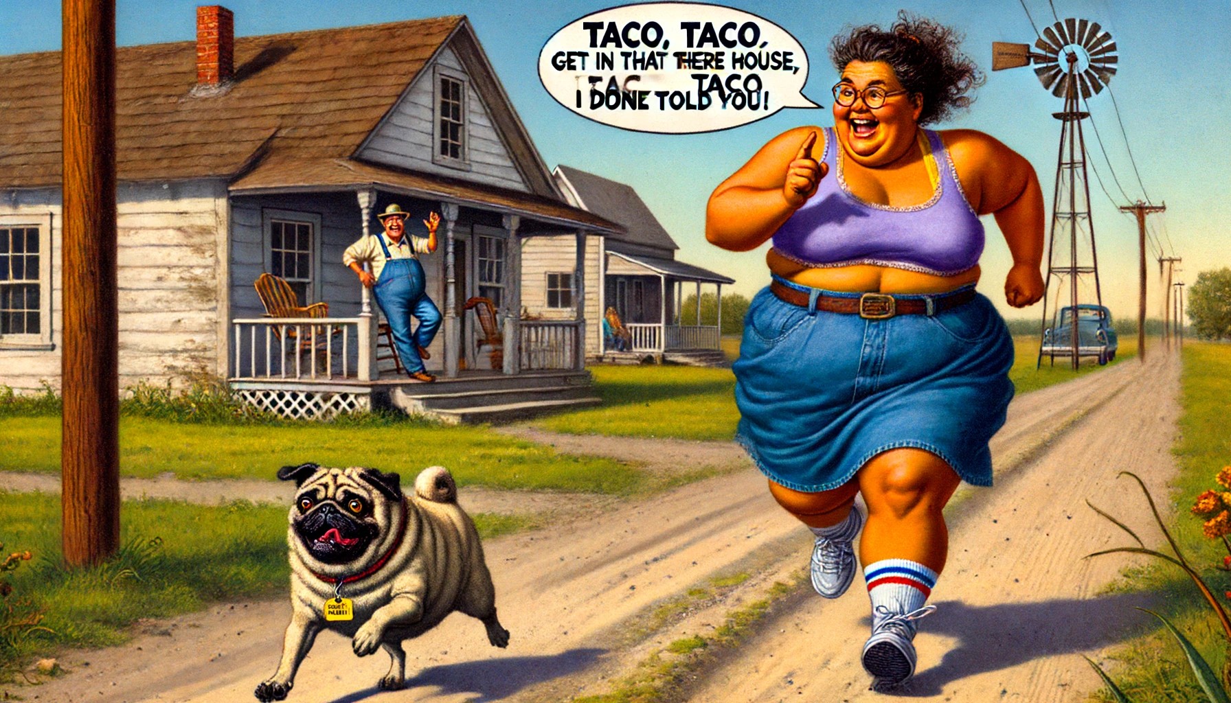 “Taco, Taco! The Small Town Chase”