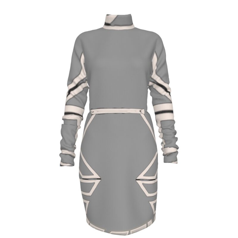 Step into bold elegance ✨ The Steel Street Grey Bodycon Dress is your ultimate statement piece for any occasion! 💃🖤 #SteelStreetStyle #ChicAndBold #EffortlessElegance