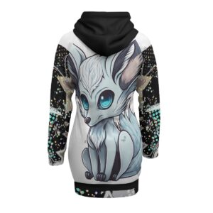 Get cozy and chic with the Star Fox Raglan Pullover Hoodie Dress. Designed with a blend of bold star patterns, a cute fox illustration, and sporty raglan sleeves, this hoodie combines comfort and fashion seamlessly. Whether worn as a dress or layered, it’s a versatile must-have for your wardrobe.