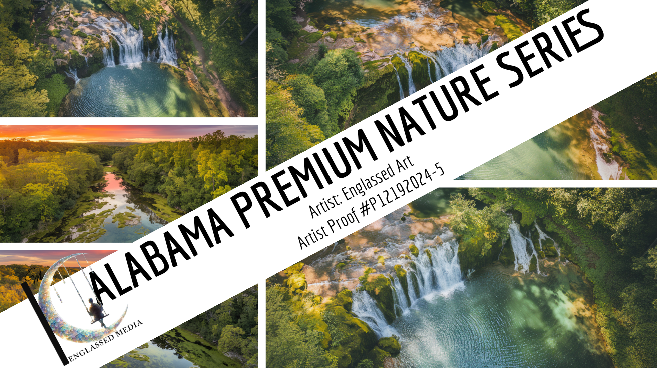 Alabama Premium Nature Series – Updated Batch: Waterfalls and Wilderness