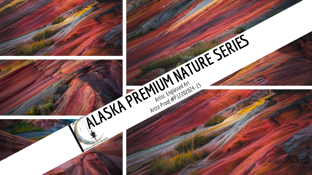 Alaska Premium Nature Series: Textures of Polychrome Pass