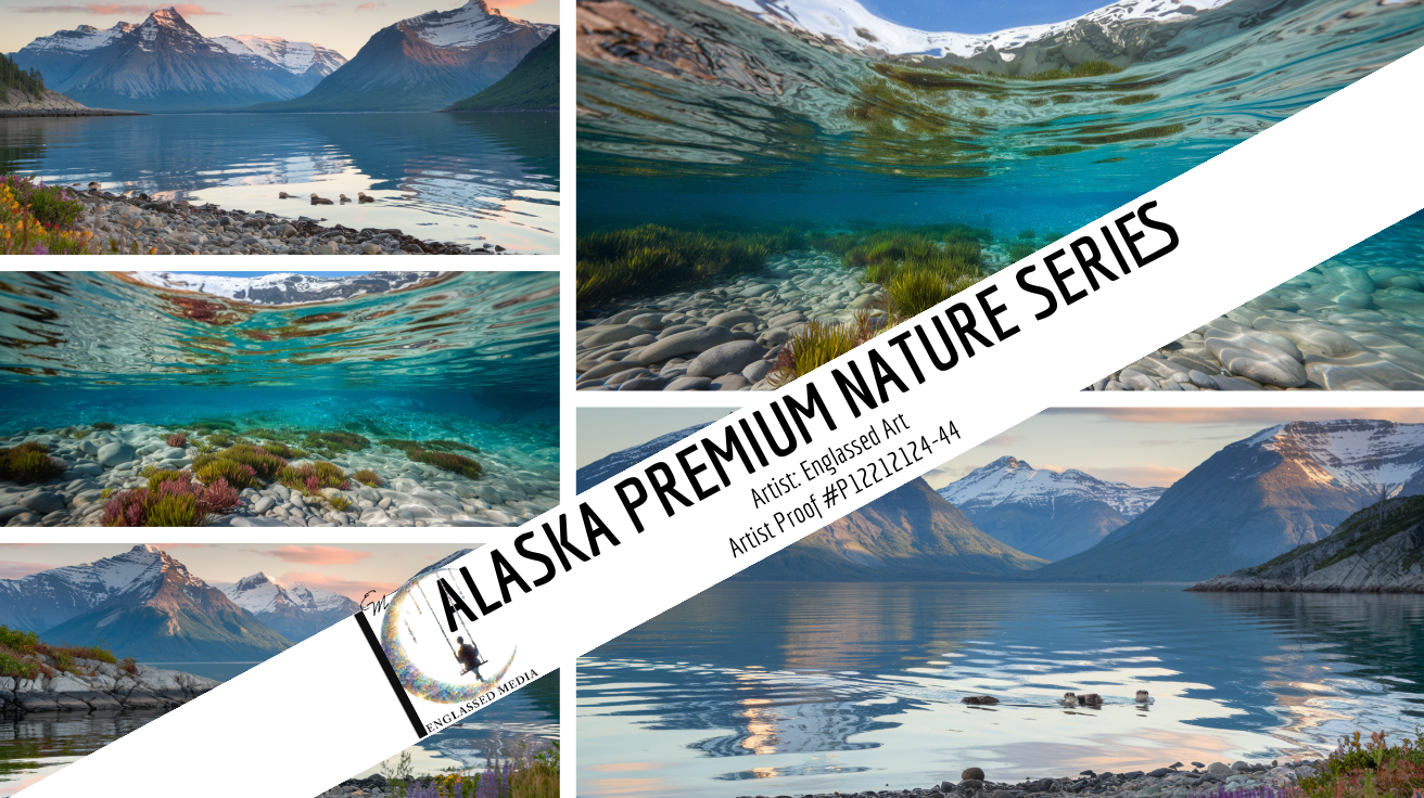 Dive into Alaska’s Serene Waterscapes – Premium Nature Photography Batch 44