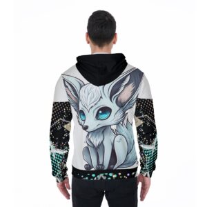 Elevate your hoodie game with the Star Fox Men’s Heavy Fleece Zip-Up Hoodie. With its captivating celestial fox design, warm fleece fabric, and practical zip-up style, this hoodie is perfect for staying cozy while making a bold statement.