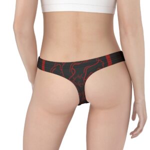 Stay bold and protected with the Shield Graphic Thong Underwear. Featuring striking "SHIELD" lettering in bold white against a sleek black and red background, this thong combines a sense of strength with contemporary style. Designed for all-day comfort with a seamless fit, it’s the perfect piece for those who want to make a statement while staying effortlessly stylish.