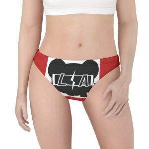 Make a statement with the LA Keep Doing Thong Underwear. Designed with motivational energy, the bold "L A" graphic and empowering "Keep Doing" text bring inspiration and edge to your lingerie collection. Comfortable, sleek, and bold, it’s your go-to for everyday confidence.