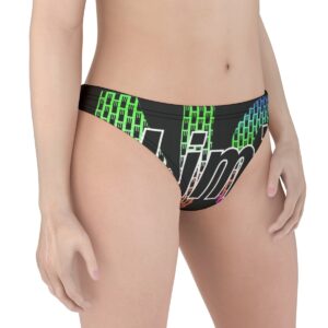 Step up your style game with the Vivid Spectrum Thong Underwear. Its colorful, futuristic design paired with a sleek, comfortable fit makes it a standout choice. Whether you're lounging or on the go, this thong adds energy and confidence to your day.