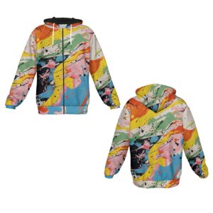 Unleash your creative spirit with the Abstract Splash Heavy Fleece Hoodie! This hoodie showcases a lively explosion of colors and abstract patterns that bring energy to your wardrobe. The soft, heavy fleece material wraps you in warmth and comfort, making it ideal for chilly days. Perfect for anyone who loves bold fashion with an artistic edge!