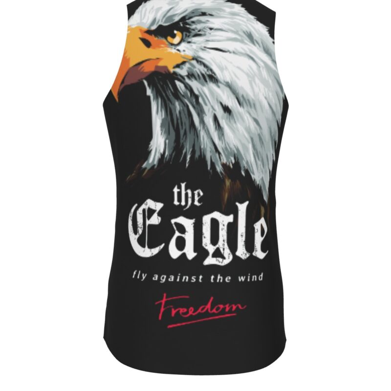 Fly high with the Eagle Freedom Tank Top, designed for those who embrace boldness and individuality. Featuring a majestic eagle and motivational text, this tank is a must-have for adventurers and freedom seekers alike.