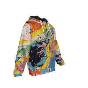 Unleash your creative spirit with the Abstract Splash Heavy Fleece Hoodie! This hoodie showcases a lively explosion of colors and abstract patterns that bring energy to your wardrobe. The soft, heavy fleece material wraps you in warmth and comfort, making it ideal for chilly days. Perfect for anyone who loves bold fashion with an artistic edge!