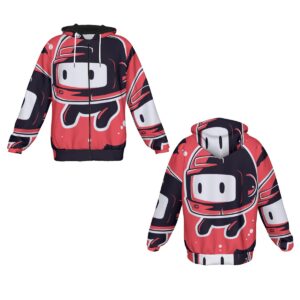 Take your style to the next level with the Space Ninja Heavy Fleece Zip Hoodie. Adorned with a unique space ninja illustration, this hoodie adds a touch of galactic fun to your wardrobe. Made with soft, cozy fleece material, it's perfect for staying warm while turning heads wherever you go.