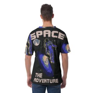 Shoot for the stars with the Space Cowboy Adventure Tee. This bold V-neck design celebrates the thrill of space exploration while offering supreme comfort for all your adventures on Earth and beyond.