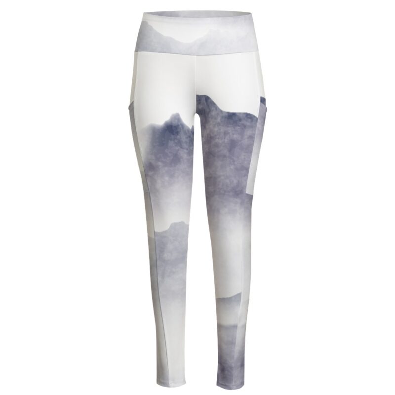 Float through your day with the Cloudscape Serenity Leggings. Their gentle, cloud-inspired hues create a dreamy aesthetic, while the soft, stretchable material ensures maximum comfort and versatility for any activity.