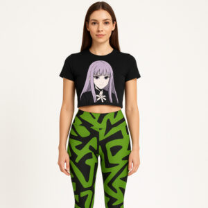 Stand out with the striking Electric Green Abstract Pattern Leggings. Designed for comfort and style, these leggings boast a bold green geometric print that’s sure to turn heads wherever you go.
