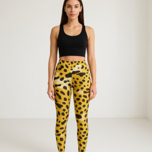Step into the spotlight with the bold and vibrant Golden Cheetah Luxe Leggings. Designed for trendsetters who love to make a statement, these leggings bring fierce style and all-day comfort together effortlessly.
